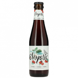 Photo de la bière Mystic Cerise, bière blanche fruitée à la cerise
